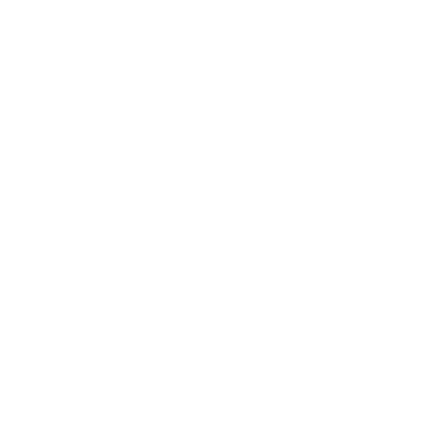 Magnifier Icon, white